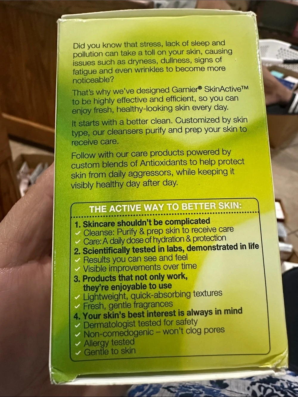 Garnier lightweight gel